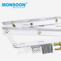 Charnières hydrauliques pour canapé-lit pliable, ressort de levage hydraulique, charnière de lit pliable, ressort de levage hydraulique pour lit