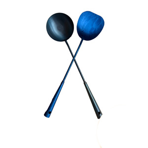 Cuchara de cocina de hierro forjada a mano, utensilio de cocina de estilo chino tradicional con mango largo - Product Image 5