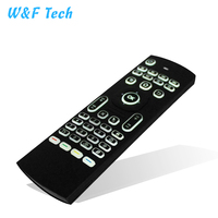 Télécommande rétroéclairée Android MX3 2.4G, mini clavier sans fil infrarouge, souris aérienne
