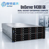 热插拔机位 R4300 G6 Intel Xeon RAID 0 1 5 10 双处理器企业级备份归档 4U 机架式服务器库存