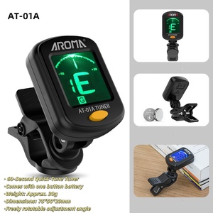 <span class=keywords><strong>Afinador</strong></span> <span class=keywords><strong>de</strong></span> <span class=keywords><strong>Guitarra</strong></span> Eléctrica con Clip <span class=keywords><strong>Aroma</strong></span> AT-101 al por Mayor, Funciona con Pilas, Piezas para Instrumentos <span class=keywords><strong>de</strong></span> Cuerda para Bajo - Product Image 2