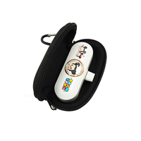 Pochette porte-clés Mini porte-clés sac à main étui portefeuille pour pièces USB Apple Airpods pochette écouteurs en néoprène