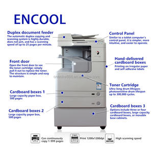 ENCOOL pour <span class=keywords><strong>CANON</strong></span> Imagerunner IR2520i IR2530i IR2525 Photocopieur d'occasion reconditionné Photocopieuse Machine d'impression - Product Image 2