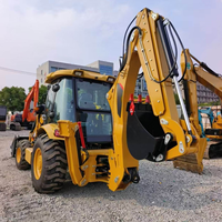 Machines de terrassement de haute qualité, haute charge, haute performance, chargeuse 8t, 426F2, petite chargeuse-pelleteuse avec chargeuse de 1m³, pelle de 0,3m³