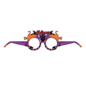Divertidos Adornos de Halloween, Juego de 12 Gafas de Papel Animadas para Niños - Product Image 5