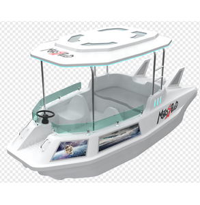 Nuovo Modello 2025 Barca Elettrica Acquatica a Pedali per 4-5 Persone, Stile Astronave in Plastica LLDPE - Product Image 4