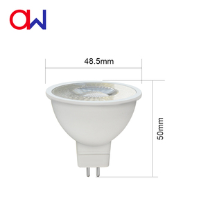 Bombilla LED MR16 GU5.3 de 5W, Carcasa de Plástico y Aluminio, Haz de Luz de 60 Grados, 500-550lm, CRI80, 12V AC/DC, Reflector Facetado, Downlight - Product Image 2