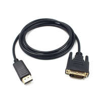 Kabel DVI High-Speed 1.8M untuk Pabrik Grosir, Adaptor Konektor DP DVI 1080P untuk Kartu Grafis Komputer Audio
