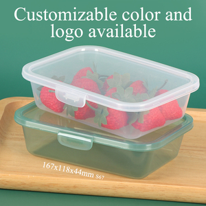 SUNSHING <b>Plastic</b> Lunch Bento Box <b>Food</b> Storage <b>Container</b> Nut and Dried Fruit Packaging for Vegetable Fruit Kitchen Accessories - Product Image 1