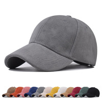 Gorras de Béisbol Deportivas Ajustables al Aire Libre para Hombre y Mujer, de Gamuza, con 6 Paneles, Personalizables, con Logotipo Bordado en 3D JFB3, Venta al Por Mayor
