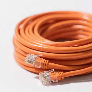 DENIXI ODM OEM Servicio <span class=keywords><strong>Cable</strong></span> de red naranja <span class=keywords><strong>CAT5E</strong></span> 24AWG CCA <span class=keywords><strong>Cable</strong></span> Ethernet <span class=keywords><strong>Cable</strong></span> Lan de paso de prueba con precio favorable - Product Image 3