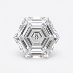Diamante Suelto Cultivado en Laboratorio, Corte Hexagonal, de la Mejor Calidad, Color Blanco Brillante, Corte Excelente, Gema Premium para Joyería Fina - Product Image 3