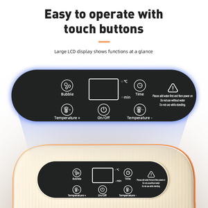 フットバスタブバスマッサージャー家庭用インテリジェントマッサージフットバス電気加熱式シアツフットバススパマッサージャー - Product Image 3