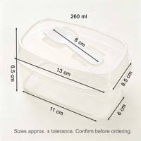 Boîte à gâteau transparente en gros, empilable, ultra-transparente, taille standard 9,5*9,5*6,5 cm pour biscuits et bonbons