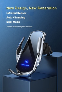 <span class=keywords><strong>Support</strong></span> de ventilation de <span class=keywords><strong>voiture</strong></span> à serrage automatique Q3 avec chargeur <span class=keywords><strong>sans</strong></span> <span class=keywords><strong>fil</strong></span> rapide 15W et <span class=keywords><strong>support</strong></span> de téléphone avec embouts de connexion magnétiques - Product Image 2