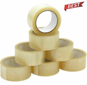 Wholesale 2 Inch X 200 Meters BOPP Packaging Tape 2x100m Heavy Duty Single <b>Sided</b> Acrylic Pressure Sensitive for Bag Sealing - Product Image 1