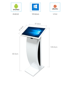 Kiosque à écran tactile de 21,5 à 65 pouces avec Windows 11 ou Android 15 pour les événements/expositions/bibliothèques/musées - Product Image 3