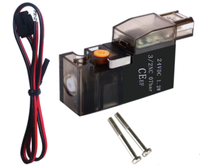 Électrovanne miniature de 10MM, vanne à air/vide à deux positions, vanne d'inversion à trois voies, machine à tricoter 30HZ haute fréquence petite