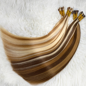 ผมคนบราซิลปลายเคราตินต่อผมคนผมต่อปลายสีน้ำตาลเข้ม i/u/k - Product Image 4