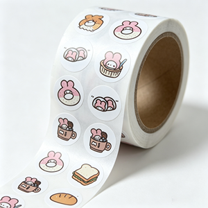 ฉลากกันน้ำแบบกำหนดเองสำหรับบรรจุภัณฑ์อาหาร ไวน์ เครื่องดื่ม บรรจุภัณฑ์สำหรับองค์กร และบรรจุภัณฑ์เครื่องสำอาง - Product Image 5