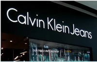 Enseigne LED décorative en métal 3D personnalisée, lettres rétroéclairées en acier inoxydable pour le nom de la boutique, le logo de la marque, la publicité