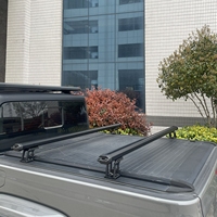 NUEVO Soporte Universal de Aluminio Fundido a Presión para Barra Transversal de Camioneta, Resistente, Multiajustable, Instalación sin Perforación JZ-G-038