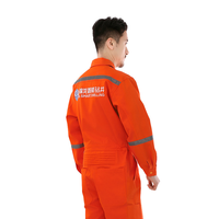 Combinaison de sécurité ignifuge en coton pour agent de station-service, antistatique, avec bande réfléchissante, tenue de travail FR d'été