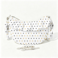 Sac de voyage isotherme matelassé imperméable personnalisé pour couches de bébé, grande capacité, organisateur de poussette
