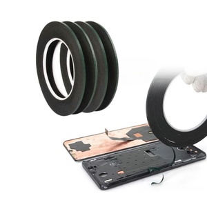 0.5mm Thick 10M Mobile Phone Repair Traceless LCD Curved Screen Dust Proof Durable Waterproof PE Foam Adhesive Tape Black - Product Image 1