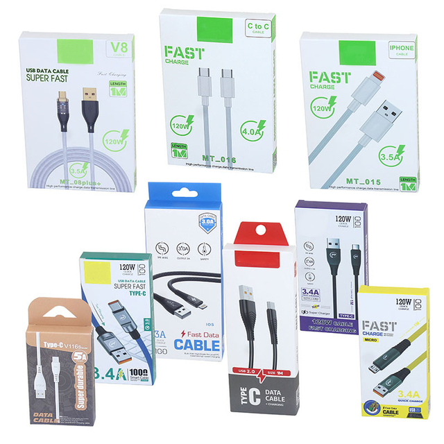 Wholesale Custom Logo Packaging Boxes for Mobile Phones Headphones Bluetooth Monitors Small Fans Data Cables Recycled UV Socks
