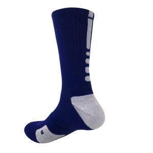 Calcetines deportivos de algodón con suela acolchada para hombre, medias gruesas para entrenamiento atlético, correr y gimnasio, marca OEM - Product Image 2