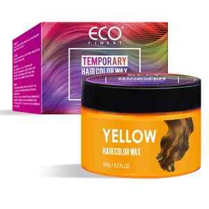 Crème colorante capillaire instantanée végane unisexe, cire jaune pour coiffures DIY pour Halloween, enfants, hommes, femmes - 739269 - Product Image 2