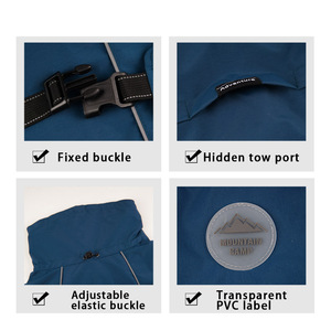 Fornitore della cina all'ingrosso impermeabile per gatti costumi invernali per cani e gatti cappotto per cani giacche antivento prodotti per animali domestici cappotto antipioggia per animali domestici - Product Image 6