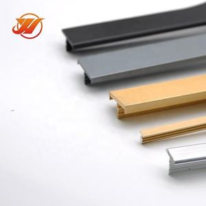 Usine en gros bas <span class=keywords><strong>prix</strong></span> 6061 6063 profilés en aluminium de barre en T de décoration de meubles antidérapants personnalisés - Product Image 1