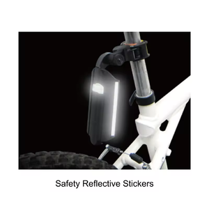 Sunnywheel SW-PS1FR Matériel PA6, fixation rapide, design pliable pour vélo, autocollant de sécurité réfléchissant pour VTT 22-26 pouces - Product Image 5