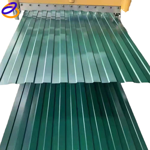 Placa de Metal de Zinc, Paneles de Techo de Zinc Prepintados RAL, Lámina de Acero Galvanizado Corrugado con Recubrimiento de Color - Product Image 3