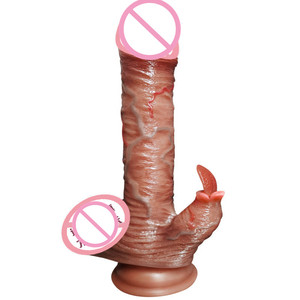 Silikon Fernbedienung Realistische Kitzler Zunge lecken <span class=keywords><strong>Dildo</strong></span> <span class=keywords><strong>Vibrator</strong></span> Sexspielzeug für Erwachsene für Frauen 360 rotierende Schub funktionen - Product Image 3