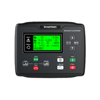 Contrôleur de groupe électrogène diesel SmartGen HGM6120NC à unité unique, écran LCD, panneau de contrôle de groupe électrogène en plastique
