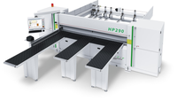Scie à panneaux verticale FUMA personnalisée pour l'ameublement, à commande PLC, alimentation frontale, pour la découpe de bois de meubles, scie à poutre CNC