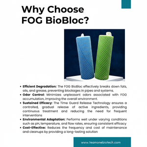 Biobloque FOG Eco-Conscious para soluciones de trampa de grasa - Product Image 1