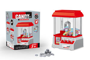 رافعة حلوى منزلية صغيرة تعمل بقطع النقود المعدنية للأطفال لعبة التظاهر مع وظيفة التسلية لأعمار 3 + - Product Image 2