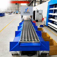 Nuevo Clasificador de Ruedas Dinámico YJ-INTl DWS, Banda de Acero Inoxidable de Alta Calidad, Alta Capacidad 2400 PPH, Velocidad Ajustable