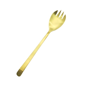 Muỗng <span class=keywords><strong>Salad</strong></span> Bằng Thép Không Gỉ Và Nĩa Phục Vụ Các Mặt Hàng - Product Image 3