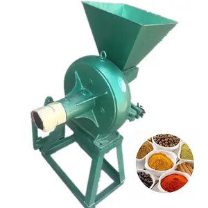 Molinillo de grano de maíz comercial, máquina de molino de harina, molino de harina casero de alta calidad y alto rendimiento, precio a la venta