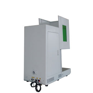 เครื่องเลเซอร์ไฟเบอร์ JPT กำลัง 30W 50W 60W 100W สำหรับสลักโลหะ ตัดเครื่องประดับ พร้อมระบบโฟกัสอัตโนมัติ / ระบบโรตารี่ / ระบบกำหนดตำแหน่งด้วยกล้อง - Product Image 4