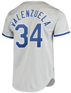 Khâu bóng chày Jerseys Los Angeles 34 Fernando valenzuela 31 Mike PIAZZA 55 orel hershiser 45 Pedro martinez - Product Image 3