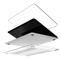 Étui de protection rigide en acrylique transparent AilesTecca pour MacBook Pro Retina 13 pouces 15 pouces A1425 A1502 A1398 A1286