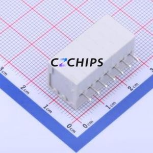 KF239-3.5-7P Spring Terminal Block Through hole Component (THT),P=3.5mm Connector 1x7P 3.5mm White 7P - Product Image 2