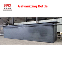 Chaudière à zinc galvanisé avec système de chauffage et de contrôle de la température Réservoir de zinc industriel