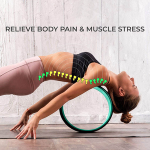 Rouleau de massage dorsal et étireur antidérapant écologique pour fitness et <span class=keywords><strong>yoga</strong></span>, avec coussin épais pour les poses de <span class=keywords><strong>Dharma</strong></span> <span class=keywords><strong>Yoga</strong></span> - Product Image 6